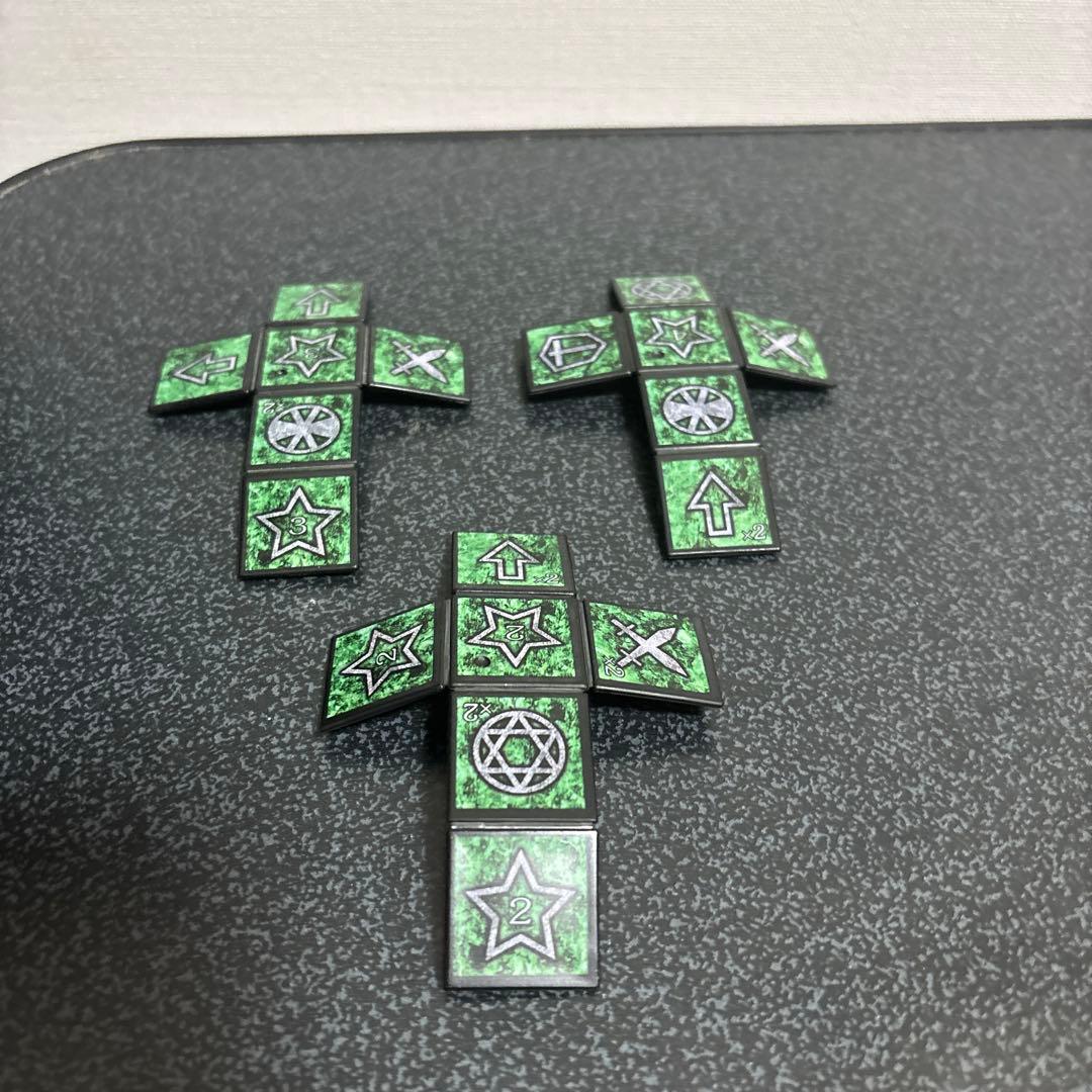 傷あり、説明書無し、一体破損)ダンジョンダイスモンスターズ