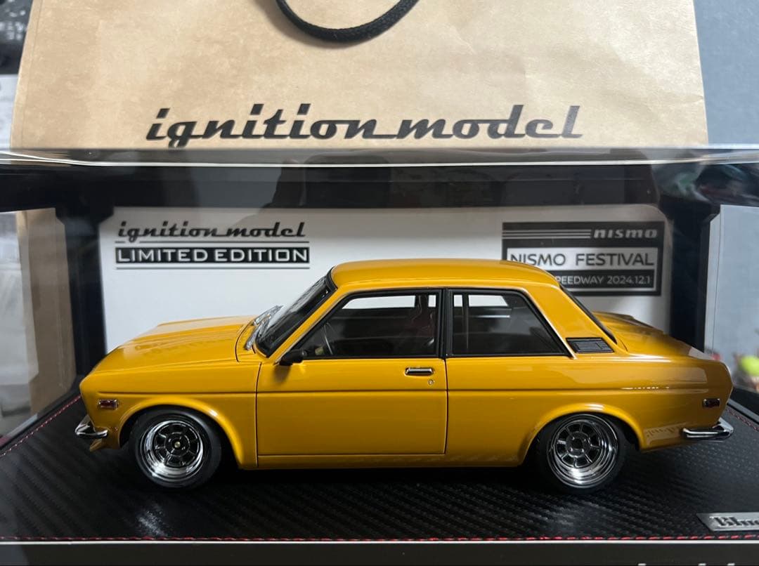 イグニションモデルDatsun Bluebird（510） イグニッションモデル 1/64 ダットサン ブルーバード (510) ワゴン
