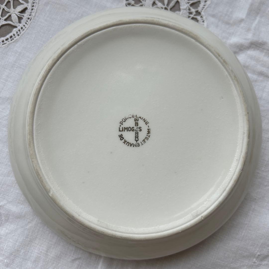 リモージュ 子供キッズ柄 プレート皿3枚セット フランスアンティーク