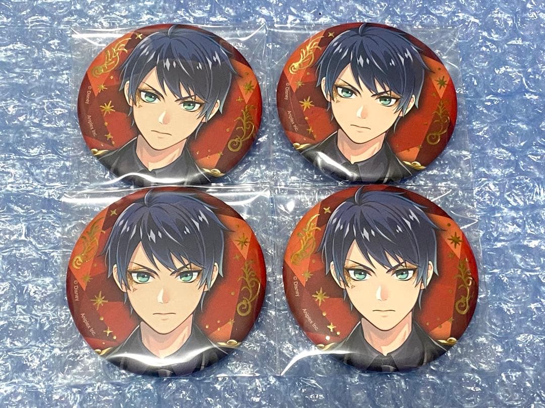 ツイステ デュース ブレイジングジュエル 缶バッジ ツイステ展 松屋