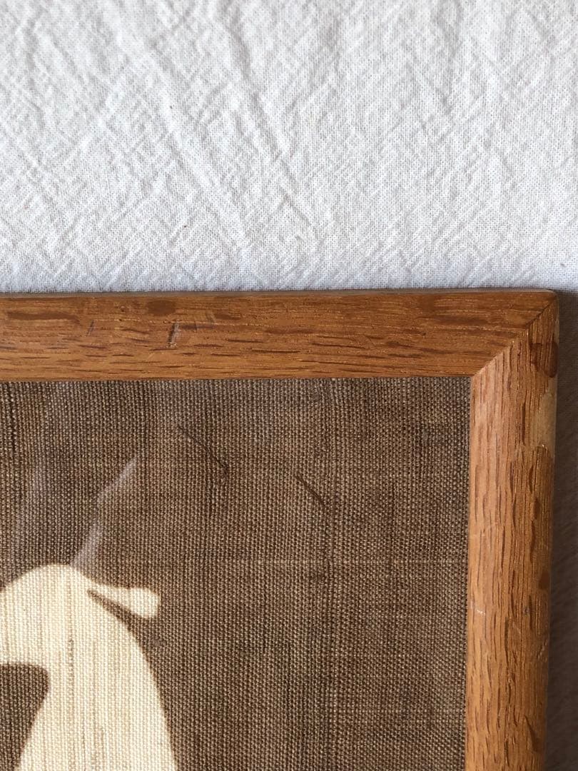 望月通陽　型染作品　『羊飼いの歌ー羊の門』