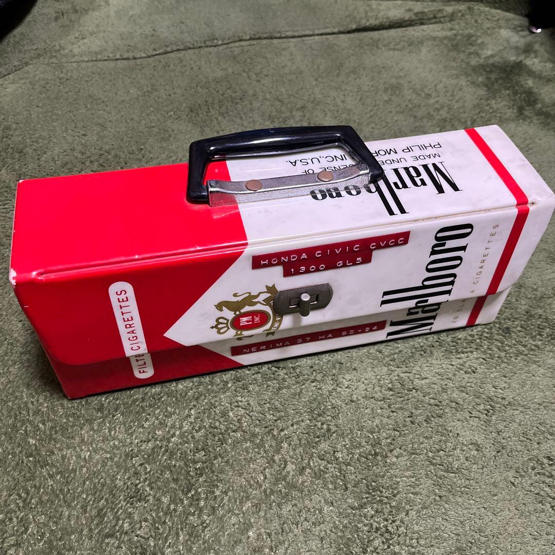 80年代 ビンテージ Marlboro マルボロ タバコ カセットケース 旧車