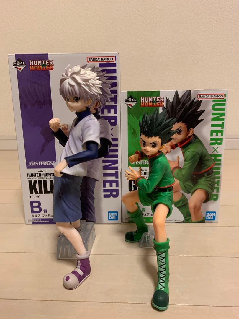 HUNTER×HUNTER DAY OF DEPARTURE　キルア　ゴン HUNTER×HUNTER FIGURE ICHIBAN KUJI - DAY OF DEPARTURE - (B) KILLUA