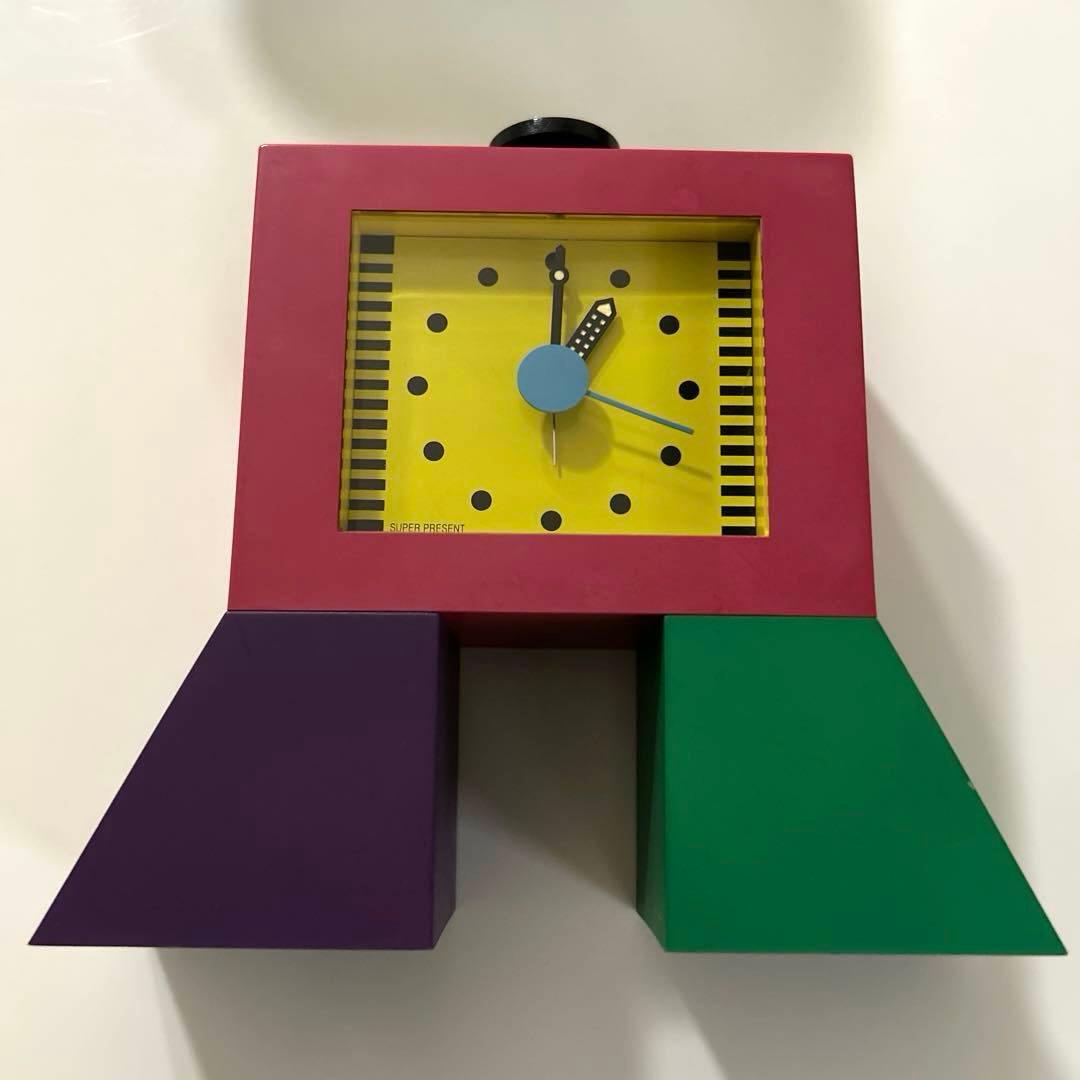 三原昌平 ワキタハイテクス スーパープレゼント 置き時計 ソットサス