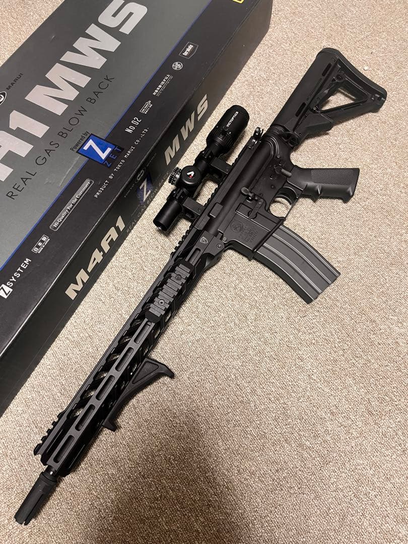 東京マルイMWS カスタム ORGA BLOG:【ORGAコンプリート】東京マルイ M4 MWS JP Rifleカスタム