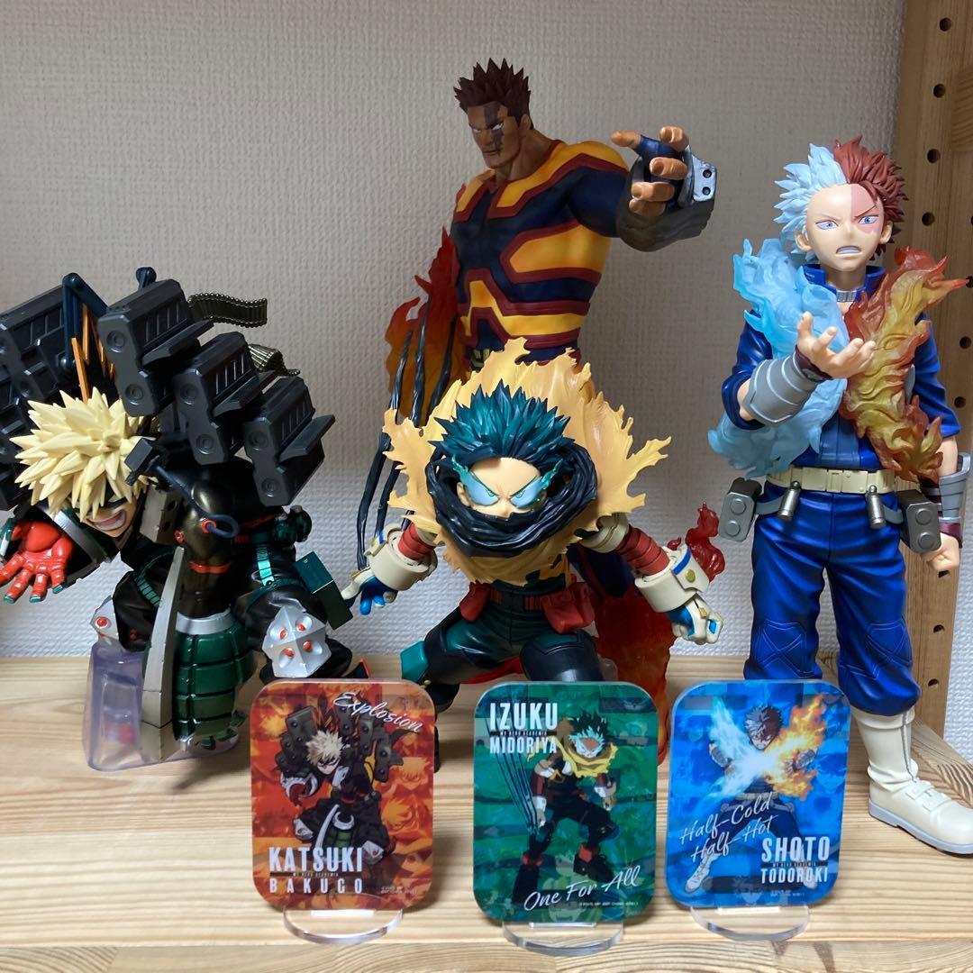 ヒロアカ　1番くじ　4体セット ヒロアカ』新作一番くじ本日（3/26）発売。勇ましい緑谷出久と穏やかな