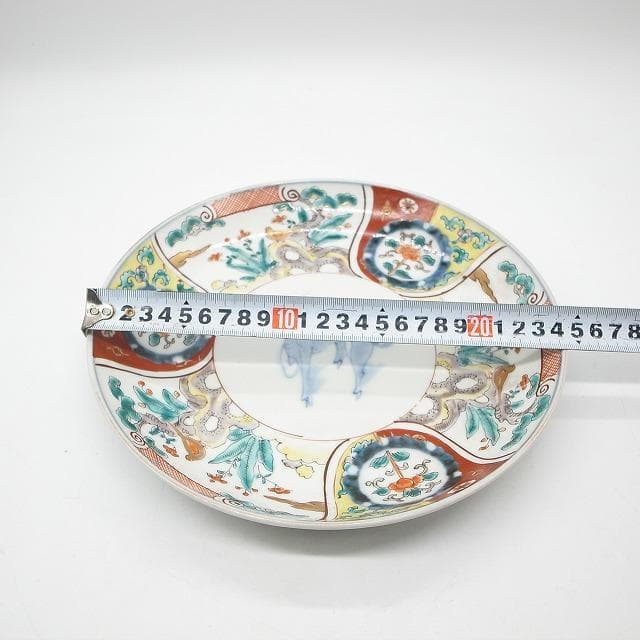 古伊万里 錦手 麒麟の図 八寸皿 - メルカリ