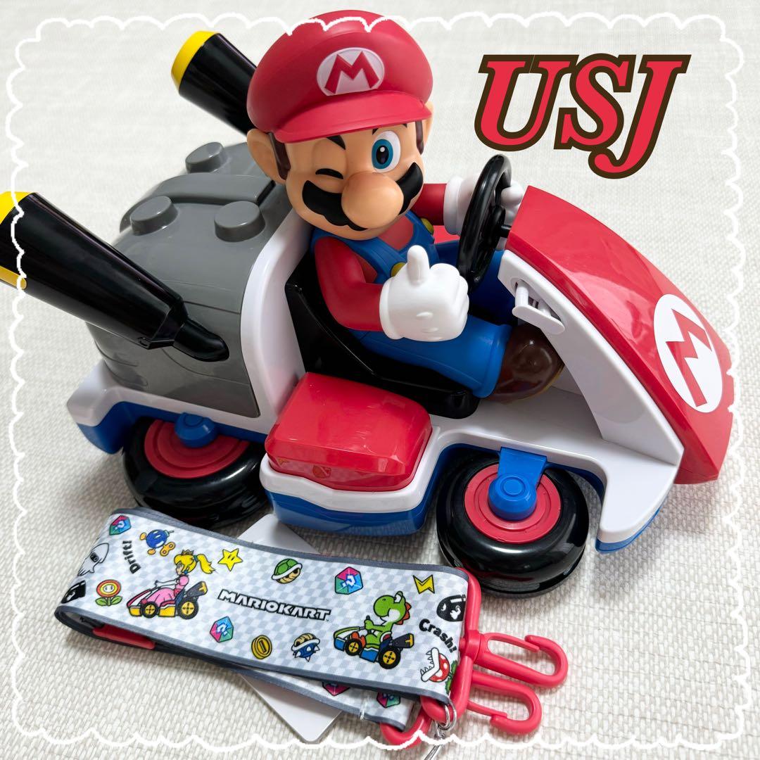 マリオカート USJ ポップコーンバケツ マリオ ユニバーサルスタジオ