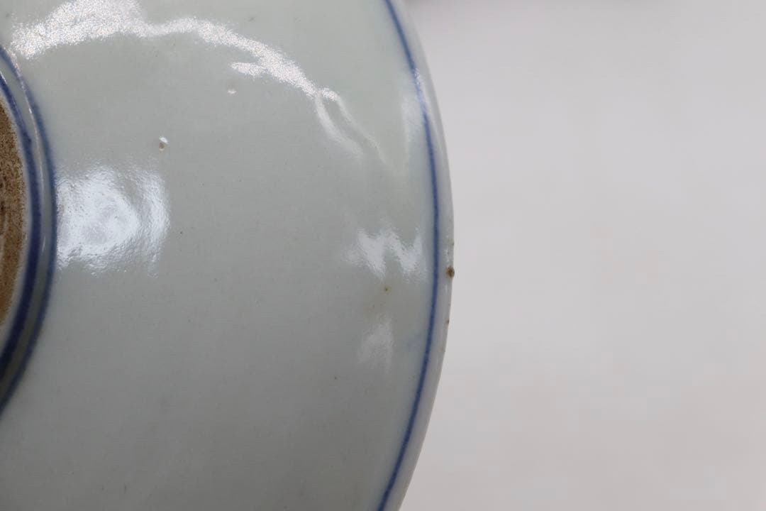 染付 仙人鹿紋皿 ペア 大明成化年製銘 送料込み0622 - メルカリ