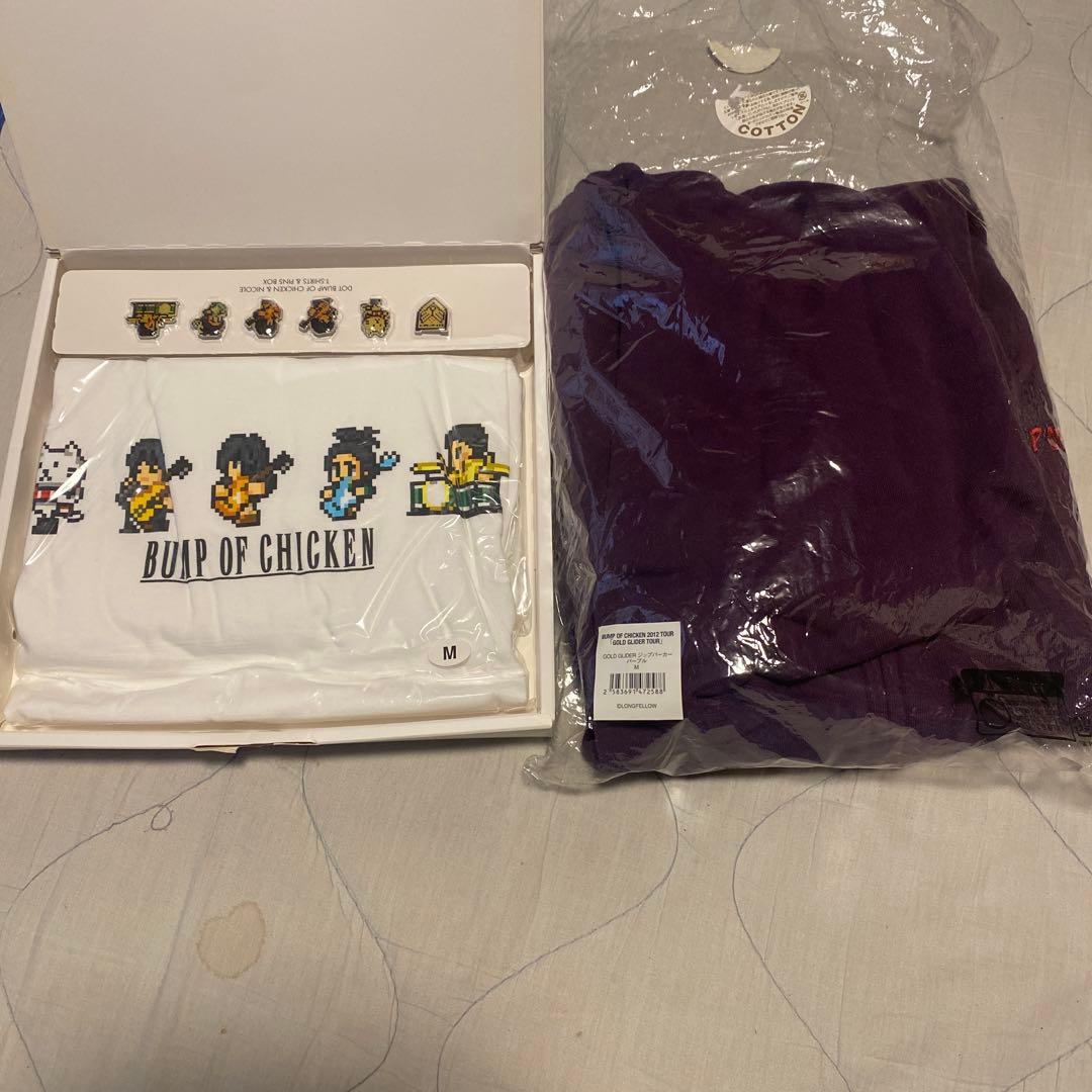 未使用】BUMP OF CHICKEN Tシャツ＆ピンバッジ＋パーカー - メルカリ