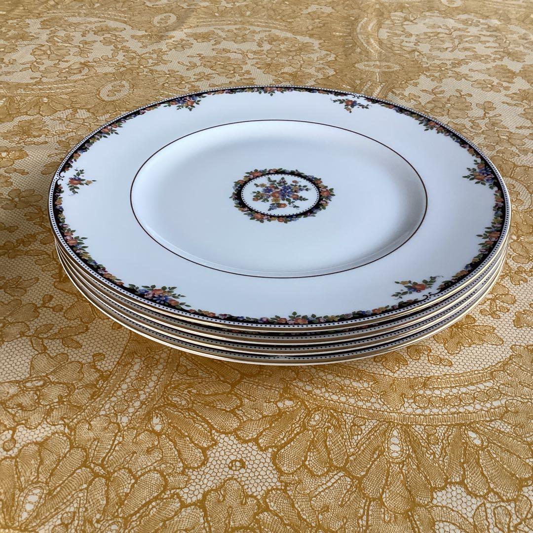 《 OSBORN》英国製ウエッジウッドオズボーンディナー皿4枚