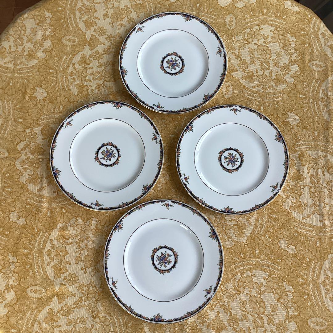 《 OSBORN》英国製ウエッジウッドオズボーンディナー皿4枚