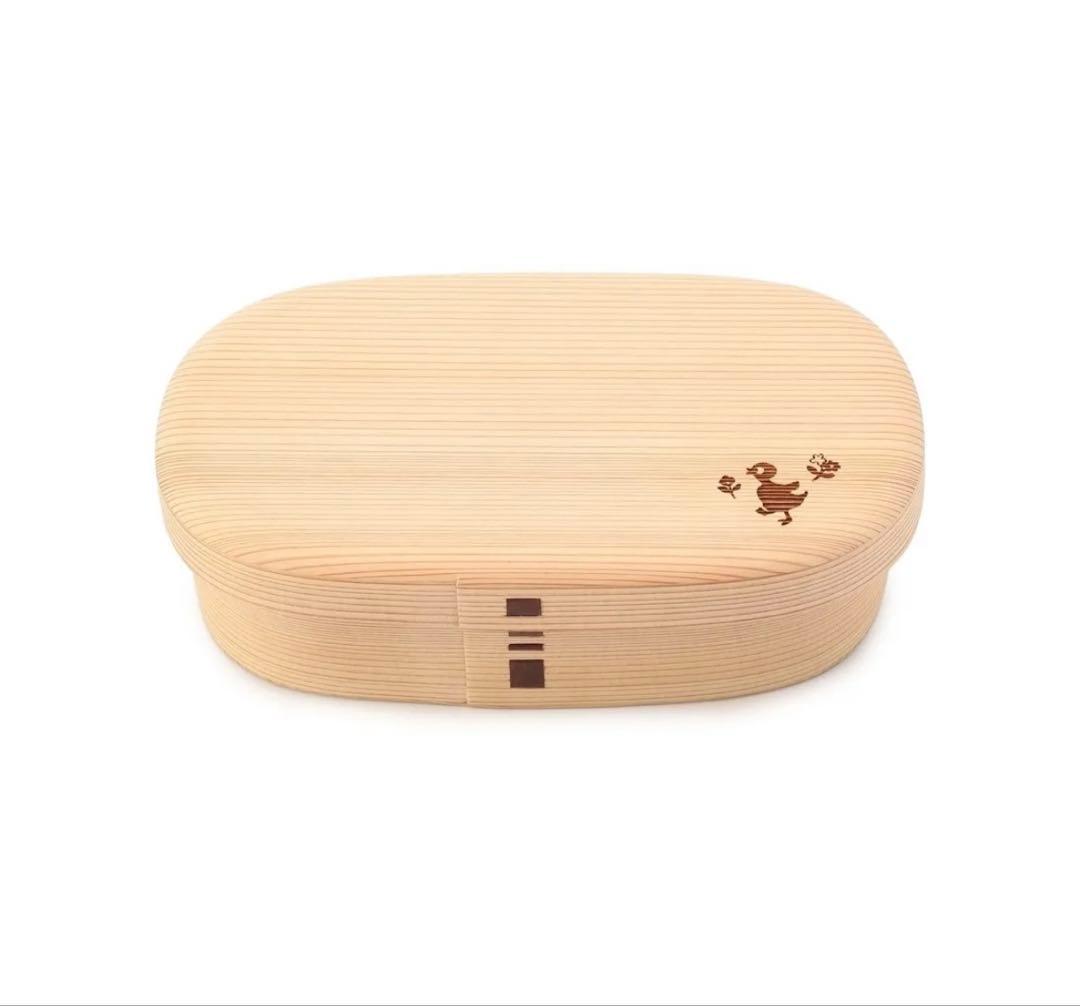 ハイジ　曲げわっぱ FEILER（フェイラー）×柴田慶信商店 曲げわっぱ弁当箱