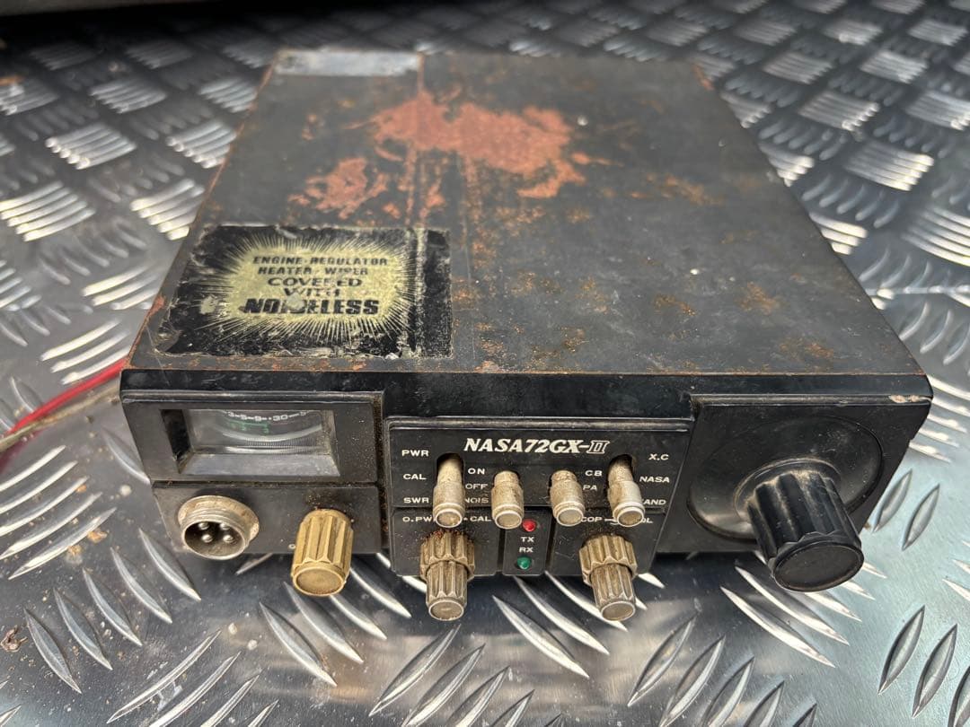 の*こ様 NASA 72GXⅡ CB無線機 Yahoo!オークション - NASA CB無線機 NASA72GX-Ⅱ 通電動作未確認 ナサ
