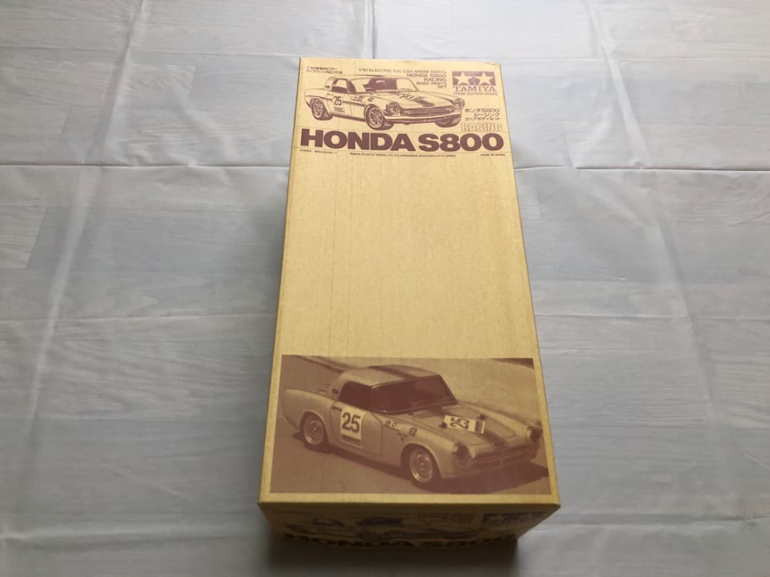 タミヤ1/10RC ホンダS800レーシングスペアボディ 希少 未使用 Rc Body Set Honda S800 Racing none / Tamiya USA