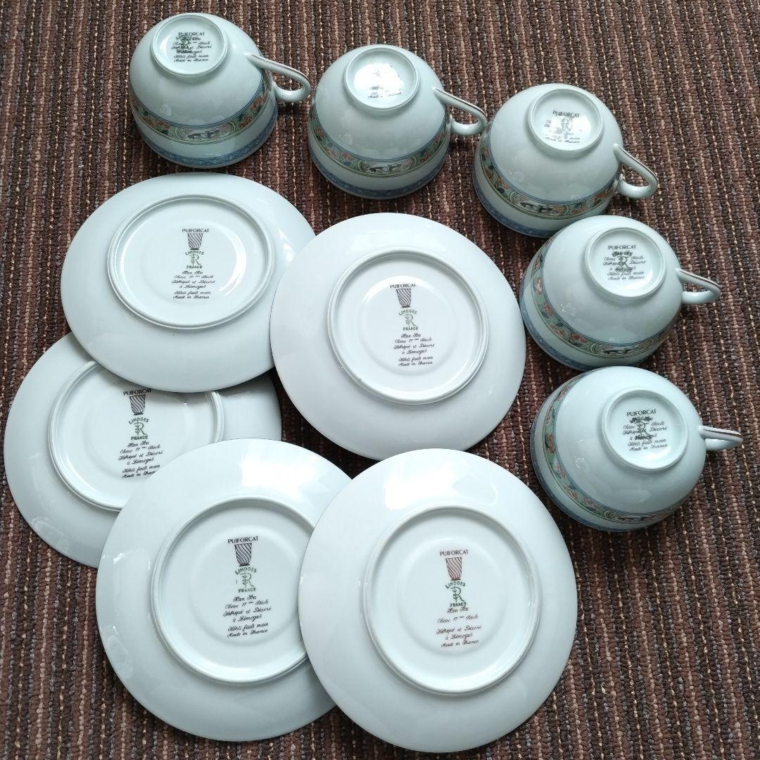 美品】リモージュ レイノー ピュイフォルカ Kan Sou C＆S 5客 - メルカリ