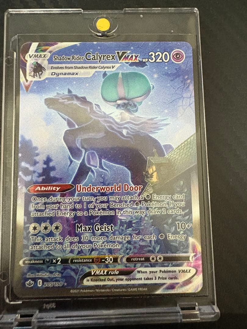 英語版　ポケモンカード こくばバドレックスVMAX SA 英語版こくばバドレックスVMAX HR SA 205/198 1枚の通販 土日祝休 magi