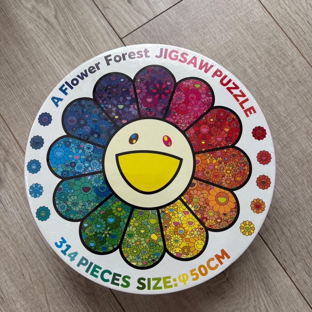 村上隆 フラワー ジグソーパズル 新品未開封 村上隆 A Flower Forest Jigsaw Puzzle - メルカリ