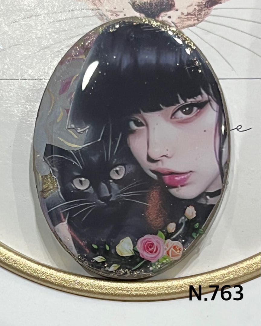 感謝価格(ㅅ´꒳` )龍と少女 レジンヘアゴム