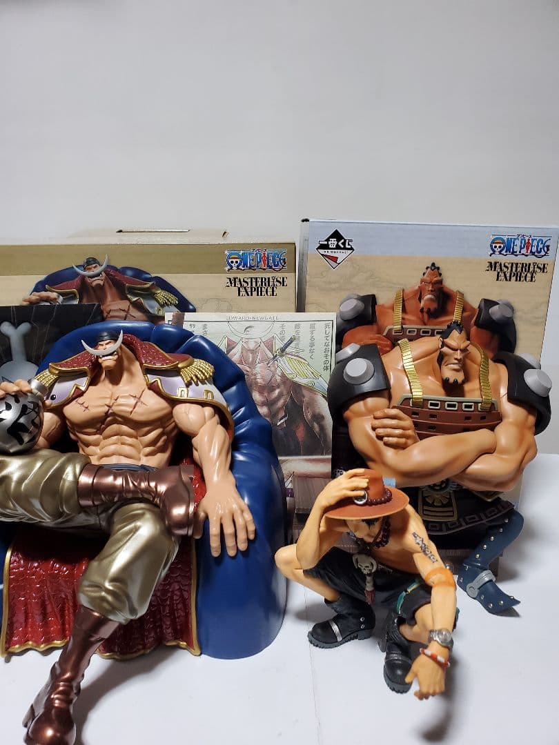 ワンピース 一番くじ 白ひげ海賊団 オヤジと息子たち 白ひげ ジョズ　エース 一番くじ ワンピース 白ひげ海賊団～オヤジと息子たち～｜一番くじ