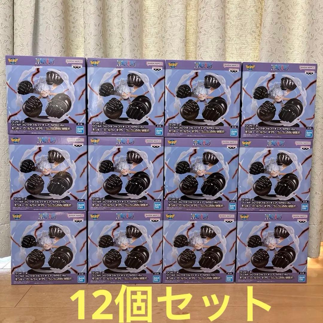 ワンピース ワーコレSPECIAL ルフィ ギア5 ゴムゴムの白い銃乱打　12個 ワンピース ワーコレ SPECIAL ルフィ ギア5 ニカ ゴムゴムの白い銃乱打