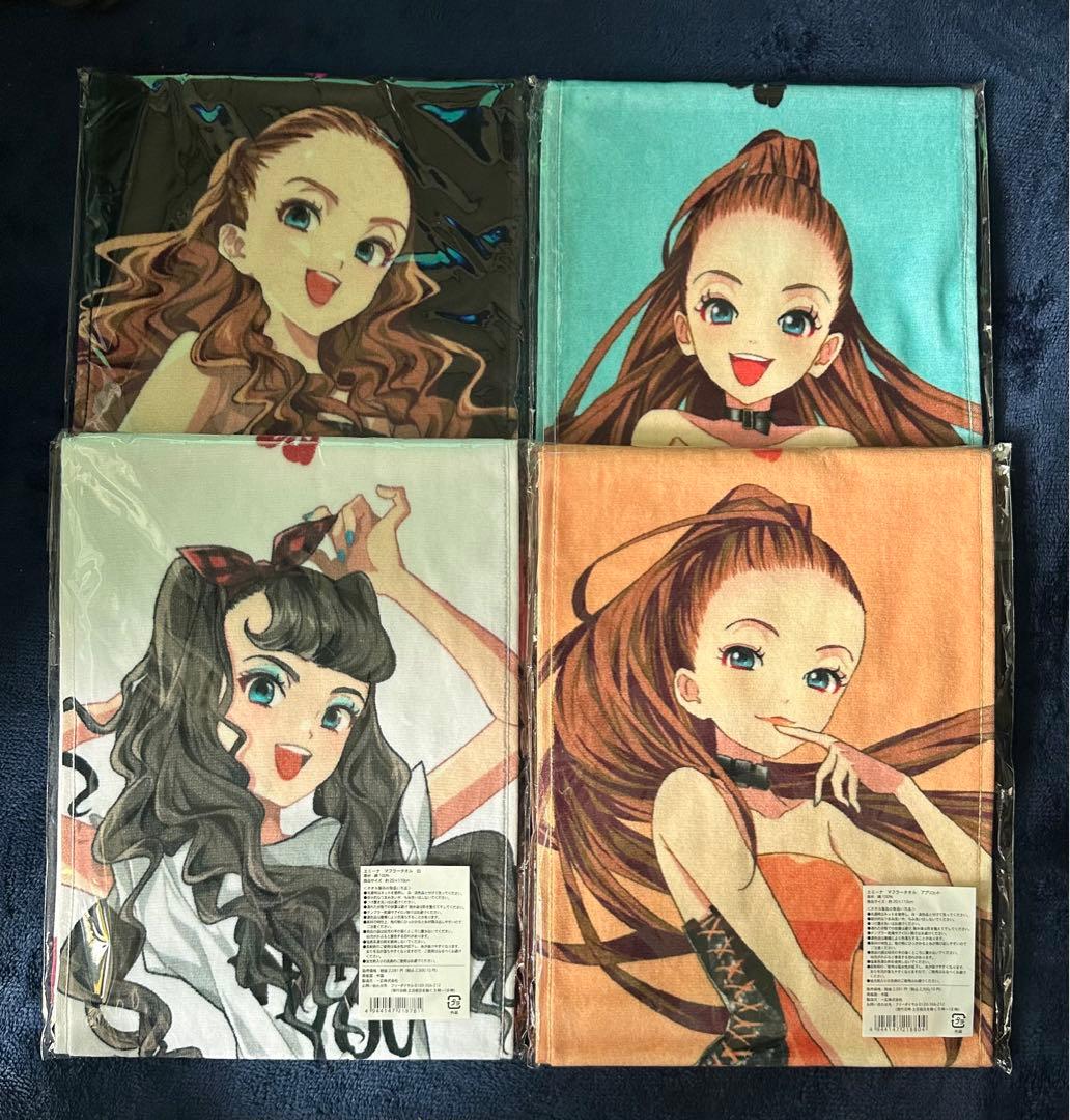 安室奈美恵 花火大会 タオル 美品】安室奈美恵 エミーナ マフラータオル 2点セット 2023年