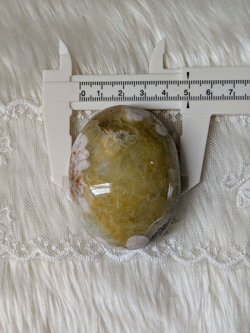 希少 レアカラー ♡桜瑪瑙♡ ぷっくり パーム 黄色 イエロー - メルカリ