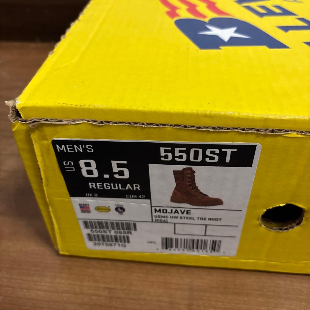 タグ付き　未使用品　米軍　実物　BELLEVILLE 26.5cm 送料無料