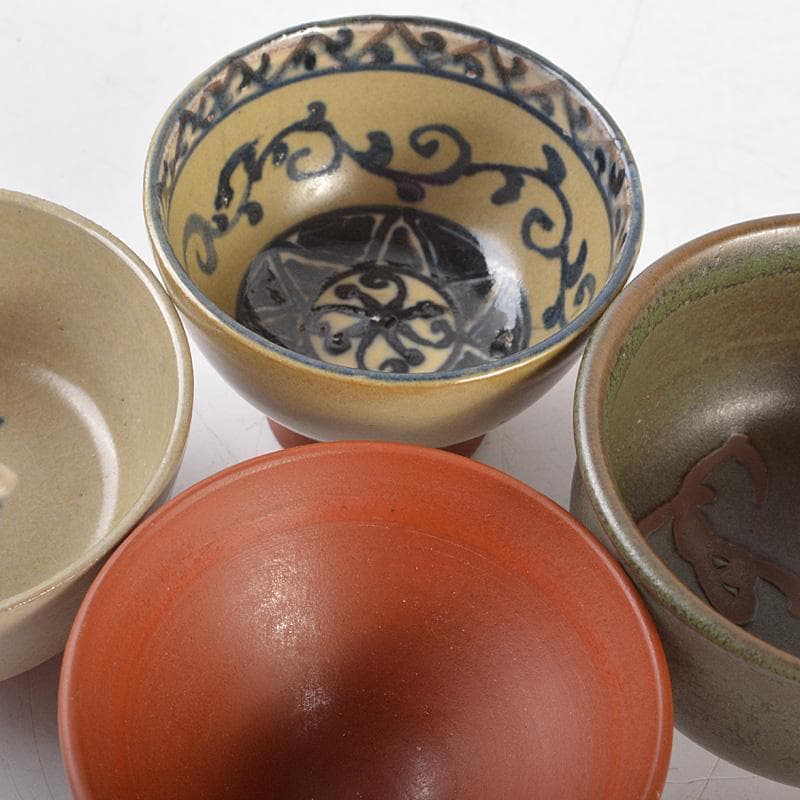 佐渡無名異焼 人間国宝 金渓堂 伊藤赤水 徳利 酒器 共箱 2点 VR7386F