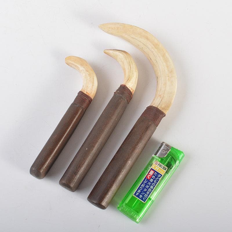 古民芸 イノシシ 猪牙 ちょき 根付 三点 検石見根付 V 6606 - メルカリ