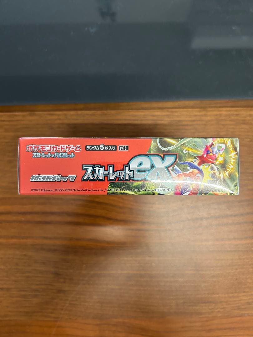 ポケモンカード スカーレットex BOX シュリンク付き - メルカリ