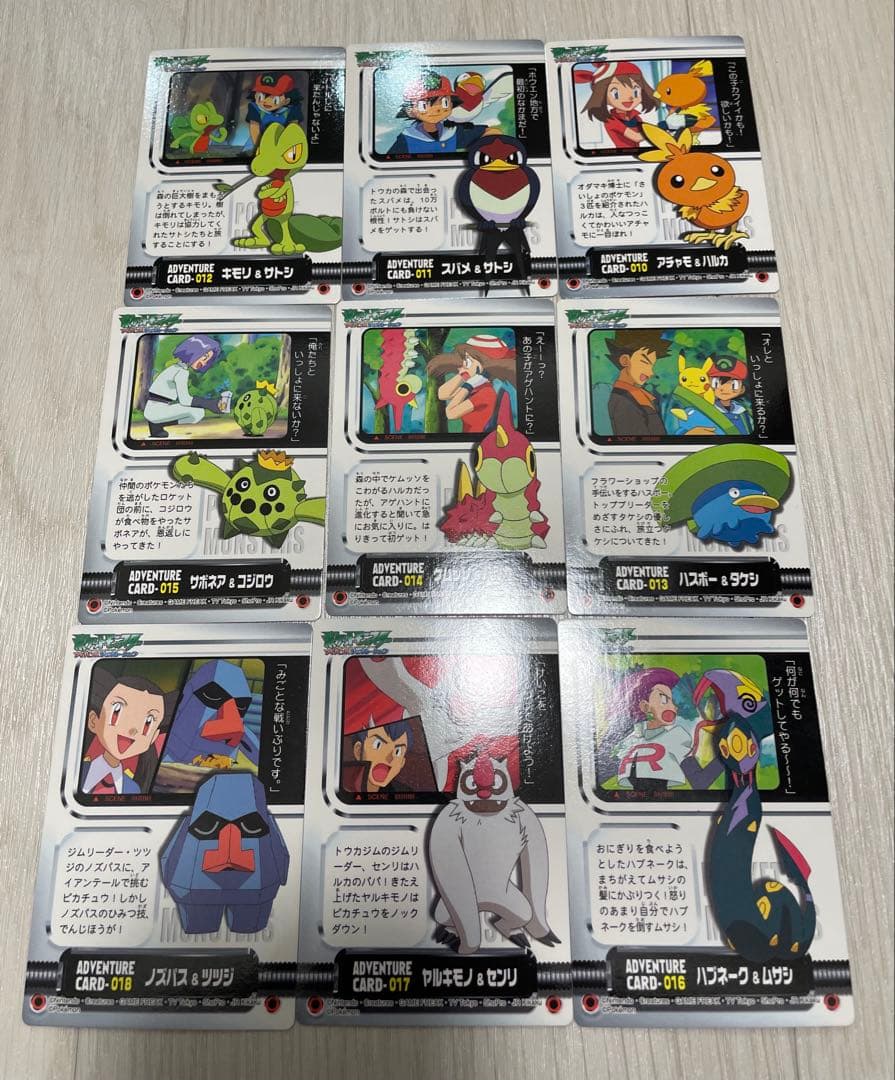 希少】ポケモン ずかんカード アドベンチャーカード 9枚コンプリート