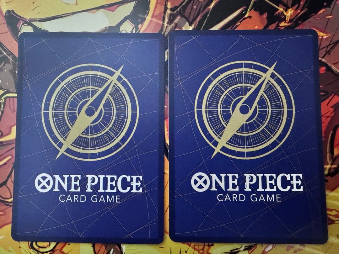 ワンピースカード モンキー・D・ルフィ プロモ2枚 ジャンプ付録 P-033