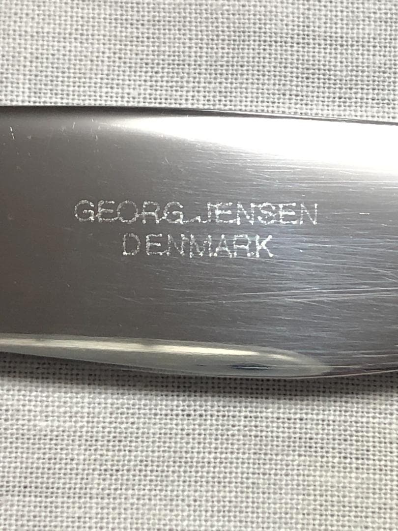 美品 ジョージジェンセン ACORN ディナーナイフ STERLING ② - メルカリ