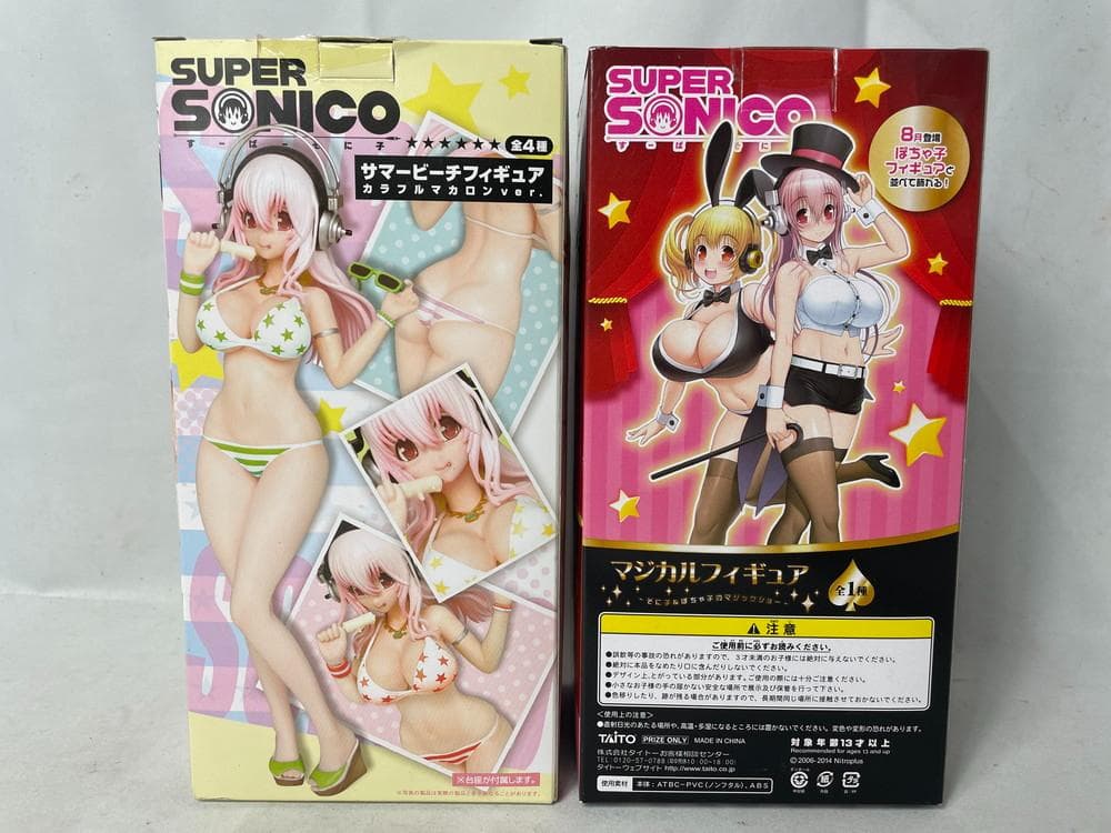 ◆SUPER SONICO すーぱーそに子 ２点セットフィギュア　08195