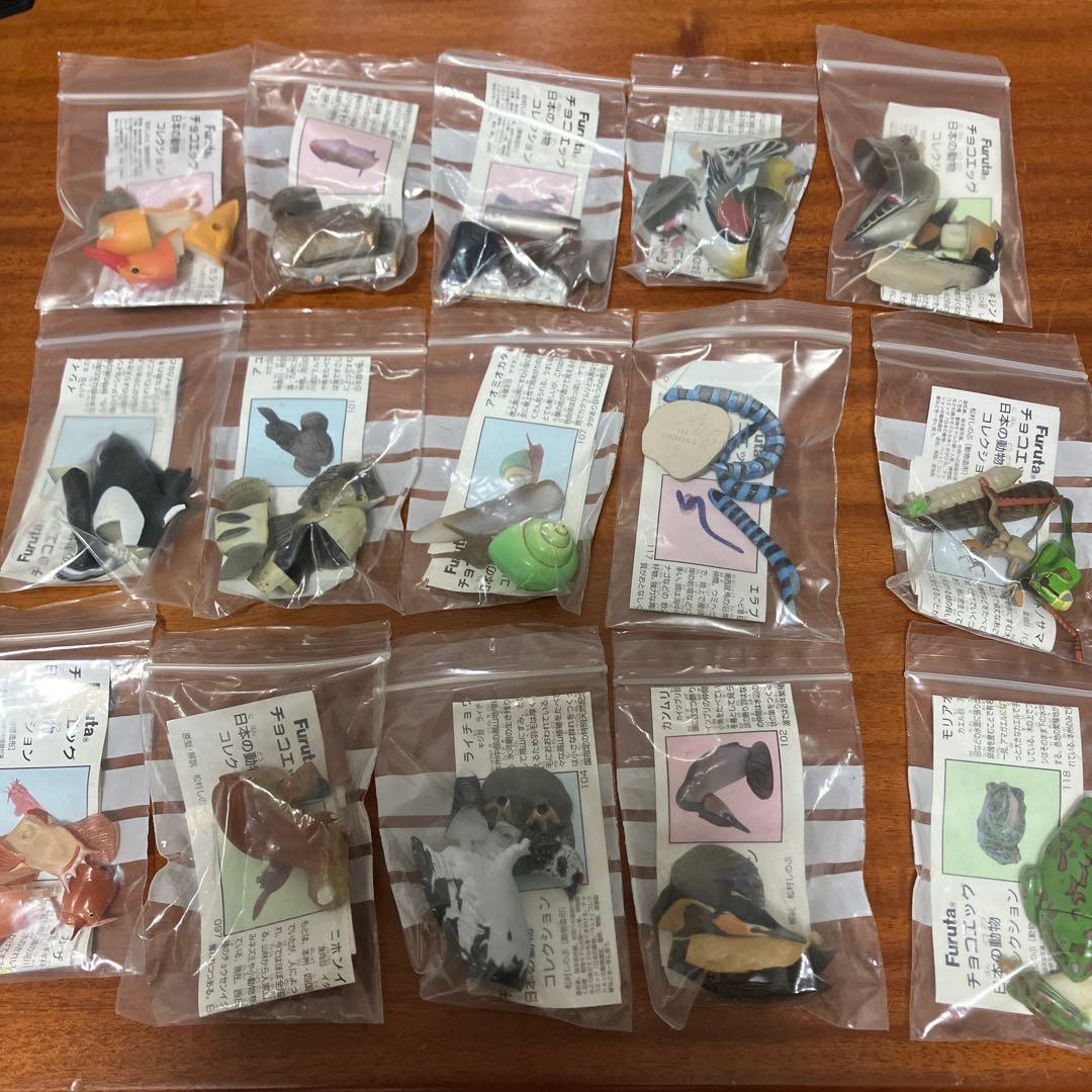 チョコエッグ 日本の動物コレクション 未組立品 ミニブック付き 海洋堂