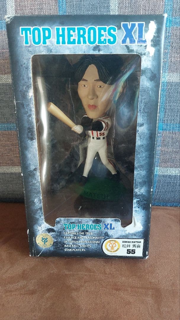 トップヒーローズ　XL 松井秀喜　フィギュア グッズ 読売ジャイアンツ Amazon.co.jp: 松井秀喜 フィギュア 読売巨人軍 ジャイアンツ/当時モノ