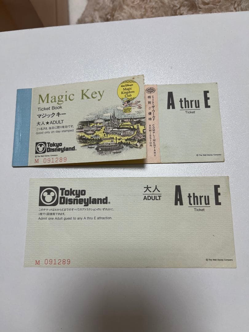 希少【東京ディズニーランド】マジックキー/パス/ガイド/料金表など