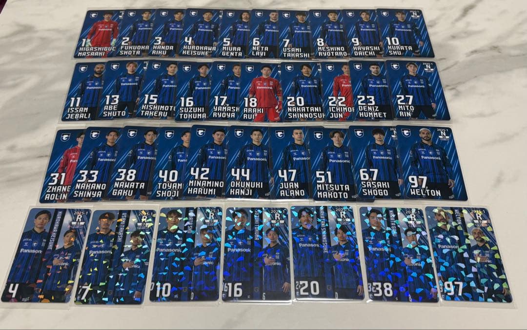 ガンバ大阪 オンサイトカード コンプリートセット - メルカリ