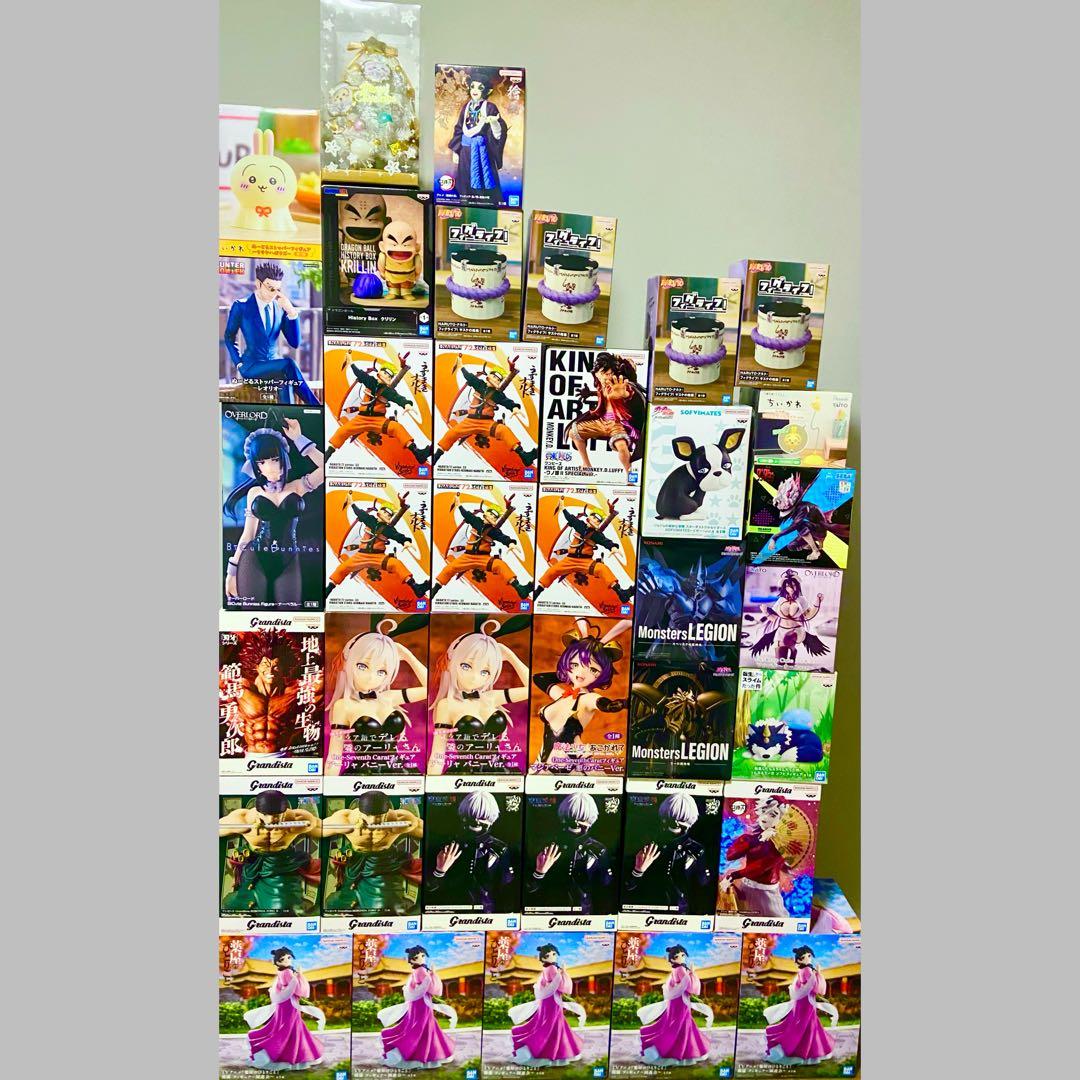 【38個】最新 新作 プライズ フィギュア まとめ売りアニメ セット 格安 アニメ「鬼滅の刃」より「竈門炭治郎」と水柱「冨岡義勇」、そして「猗