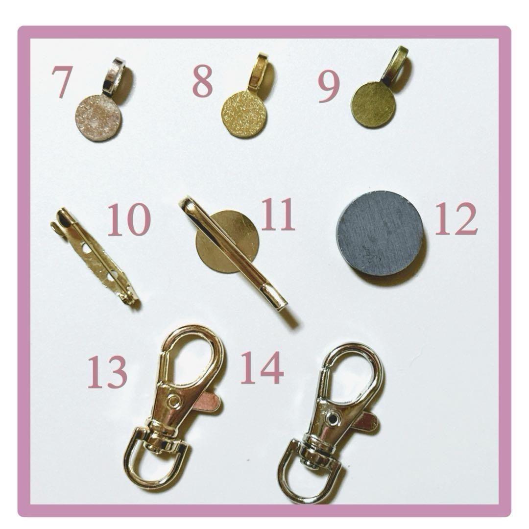 No 5❣️可愛い桜模様のレジンヘアゴム❣️٩(๑❛ᴗ❛๑)