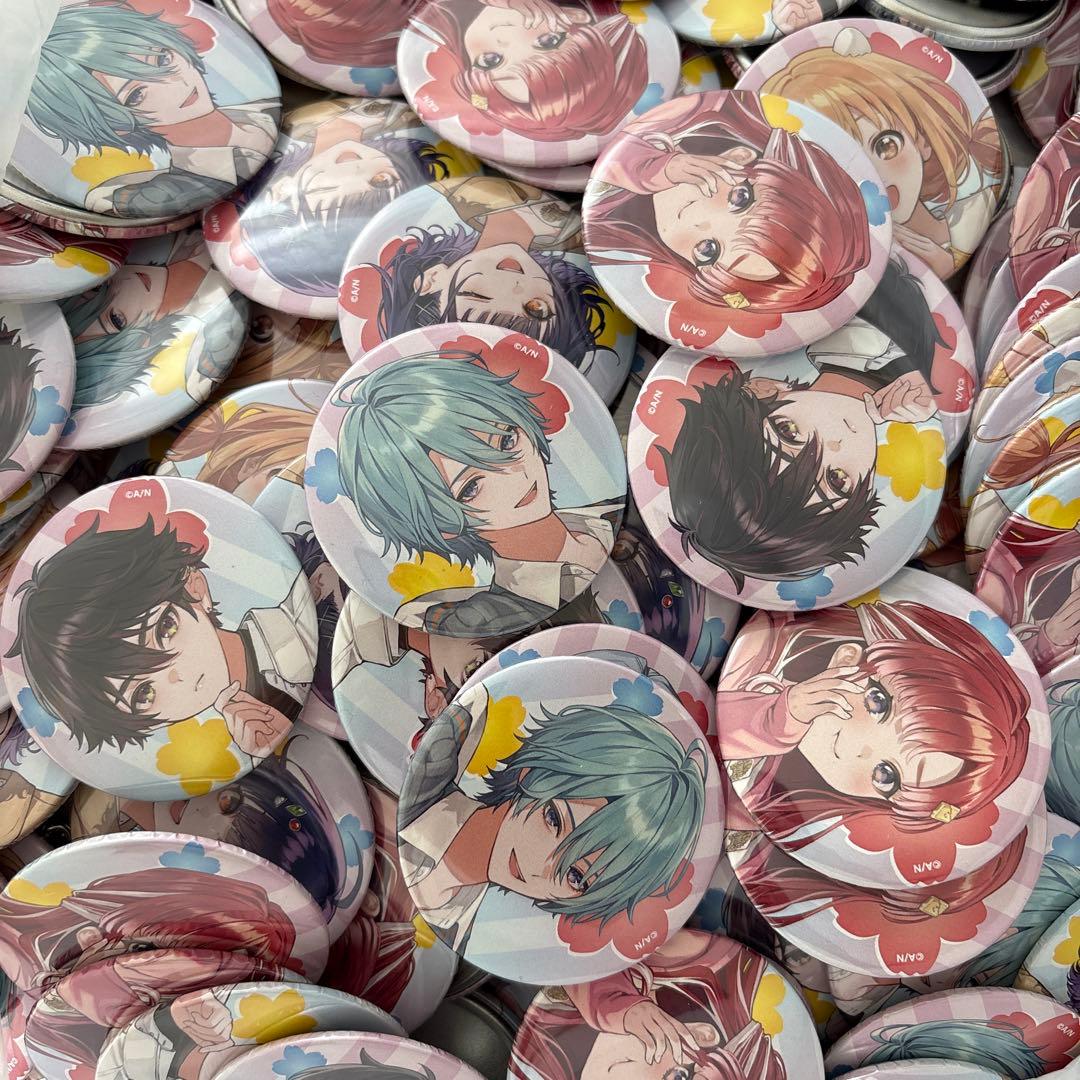 にじさんじ 東京ドームシティ 缶バッジ　2kg にじさんじ TDCA 東京ドームシティ アトラクションズ 缶バッジ セラフ