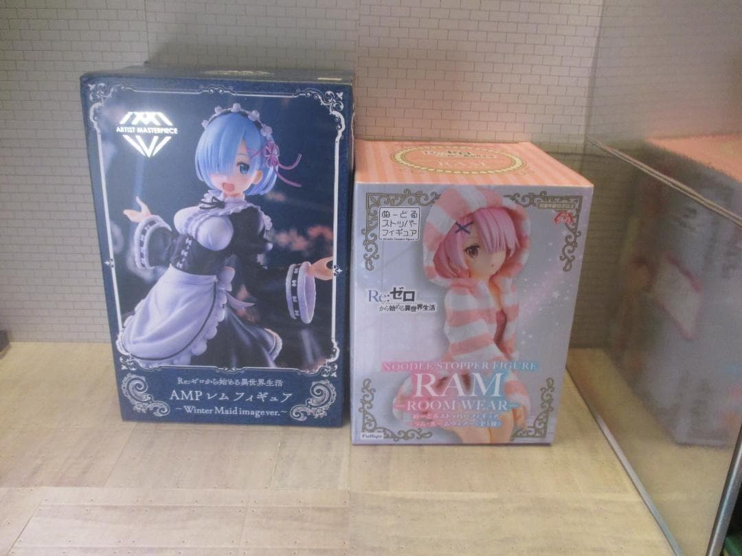 【送込未開封】セガ　他　リゼロ　Reゼロ　プライズフィギュア　レム　ラム　15体 Amazon | リゼロ レム&ラム フィギュア10体セット Re:ゼロから始める異