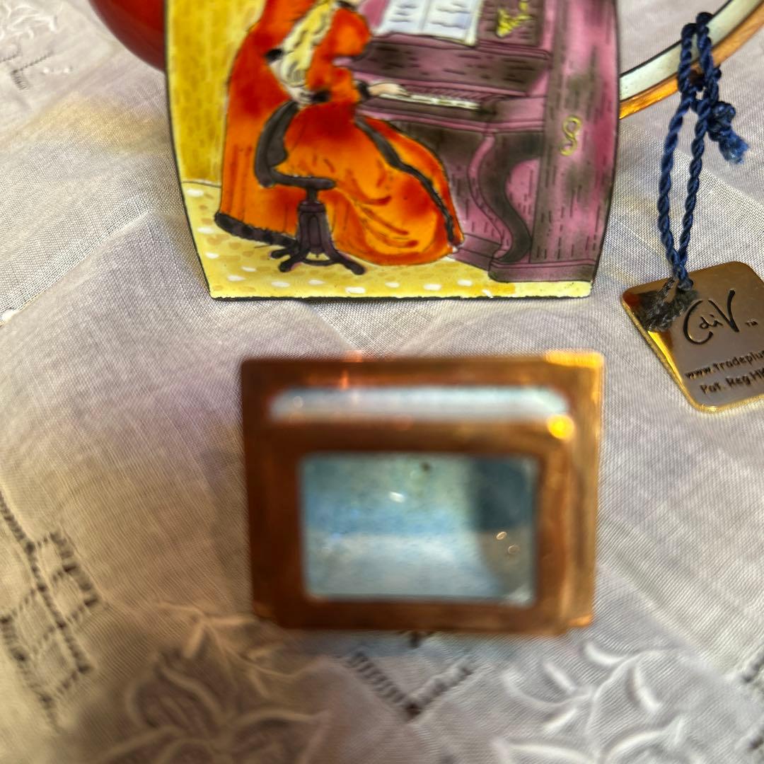 未使用シャルロットディヴィータミニチュアティーポットルノアール