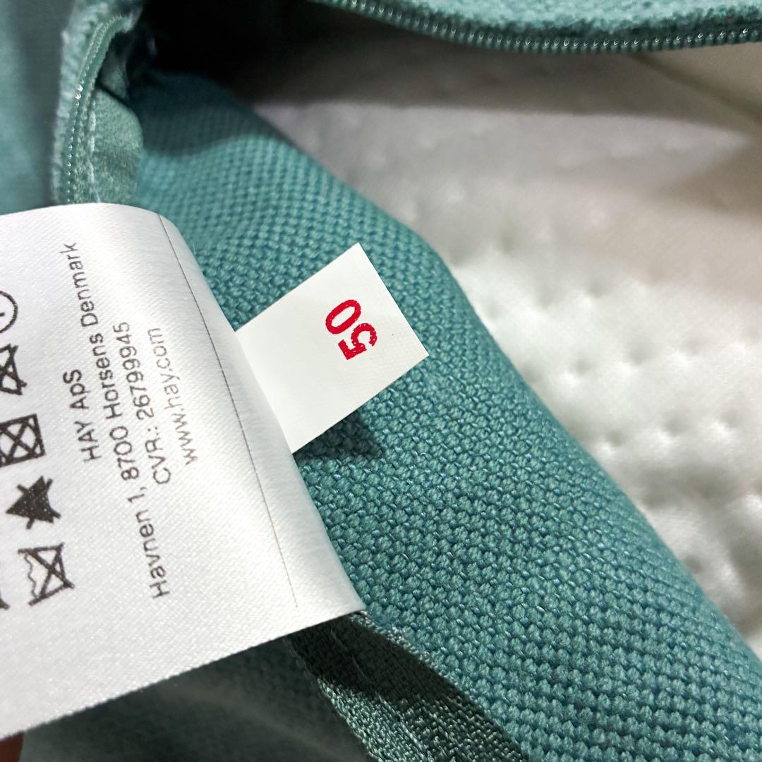 HAY POUF eucalyptus BIGクッション プフ グリーン - メルカリ