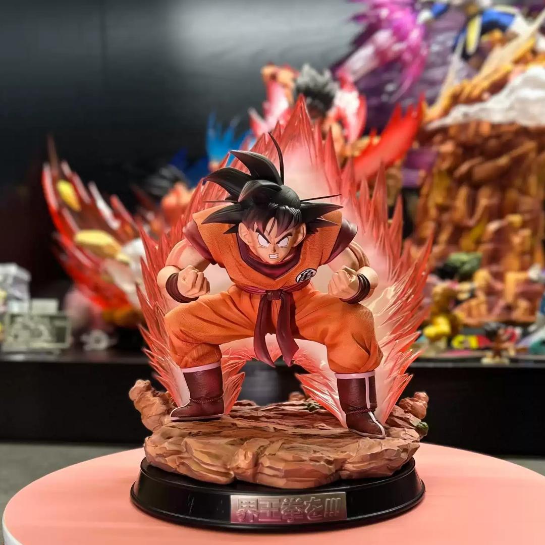 ドラゴンボール 界王拳 孫悟空 ガレージキット フィギュア 1/6スケール