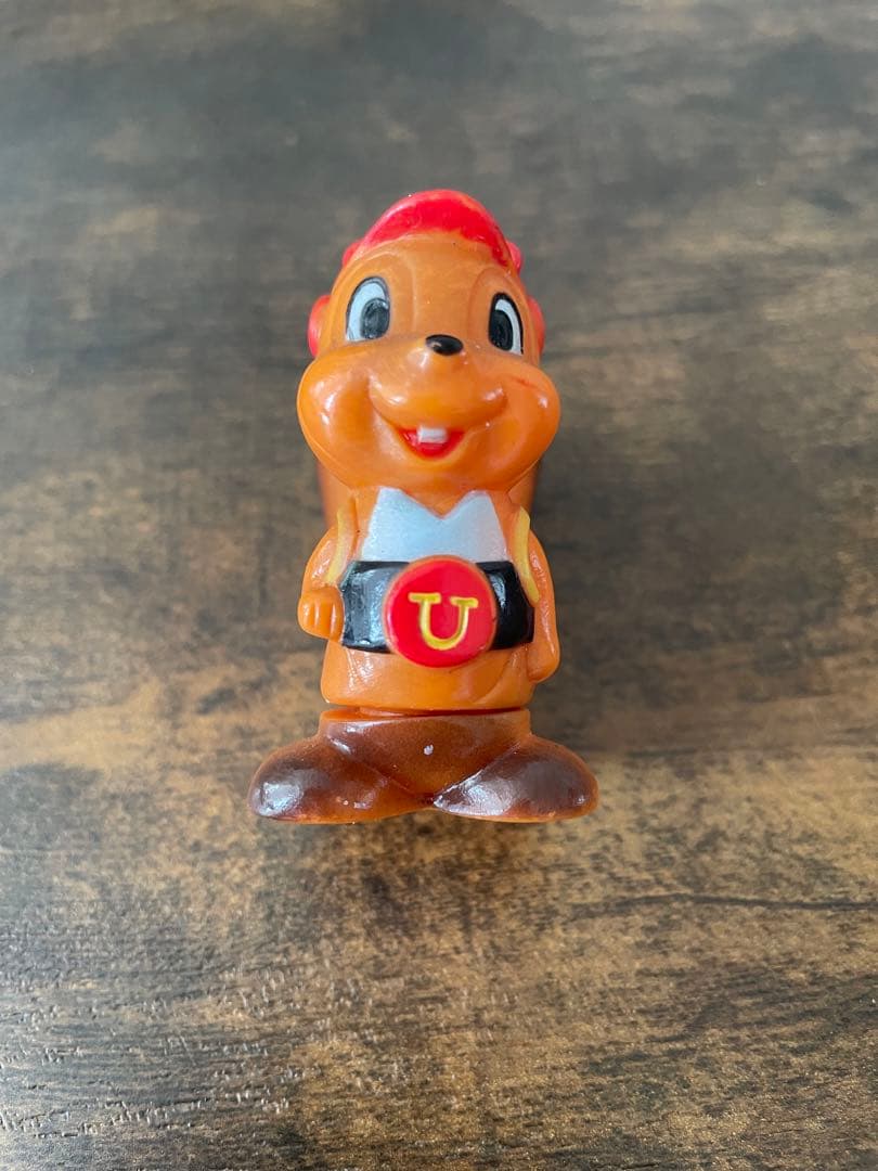 ウリクペン救助隊　ソフビ　ピンスケ　ギンタ　タカトク 袋入☆ポピー ひげダンス 志村けん 加藤茶 ソフビ指人形 4．0cm 放映