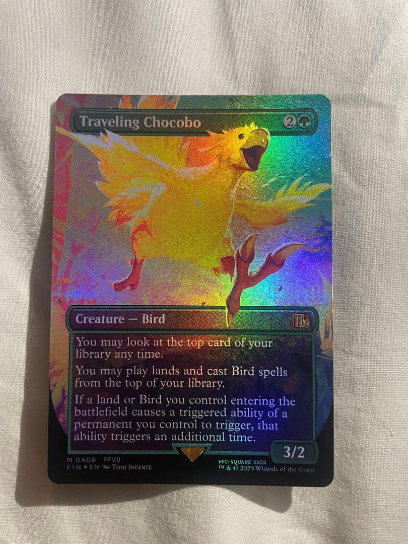 Traveling Chocobo 旅するチョコボ　foil 一枚 ミントモール / MINT GAMES MTG(東日本橋) / 【FIN】【ENG】【Foil