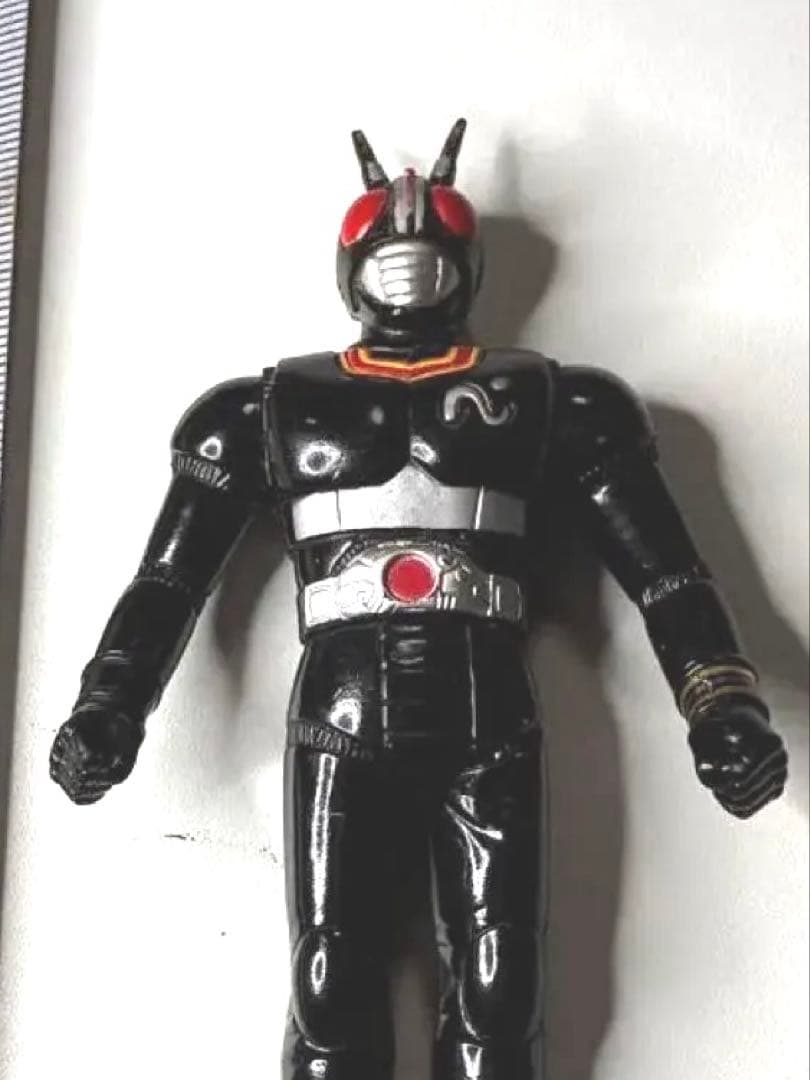 仮面ライダーBLACK ソフビ フィギュア バンダイ 1987年 約17cm - メルカリ