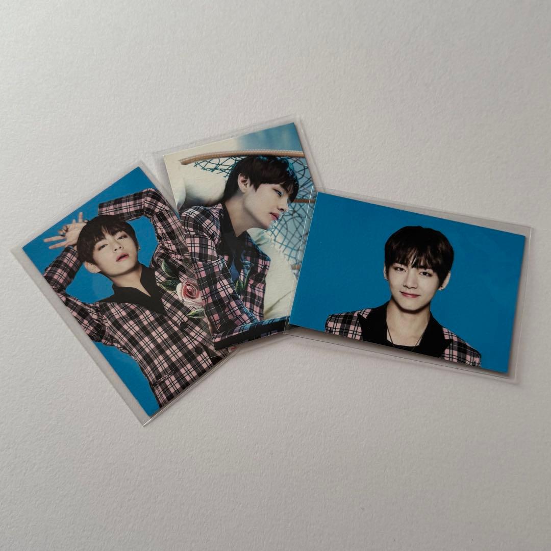 BTS WINGS トレカ V テヒョン 3枚セット - メルカリ